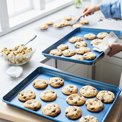 Sur La Table Sapphire Elite Half-Sheet Pans, Set of 2