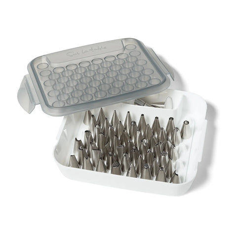Sur La Table 60-Piece Decorating Tip Set