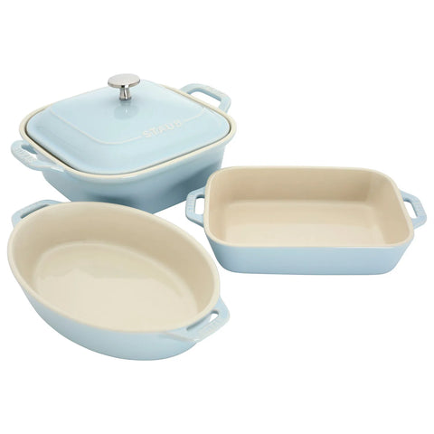 Staub Stoneware 4-Piece Baking Dish Set