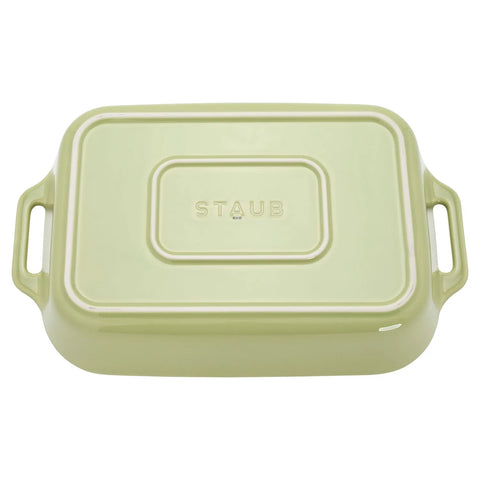 Staub Pastel Macaron Stoneware 3-Piece Rectangular Baker Set
