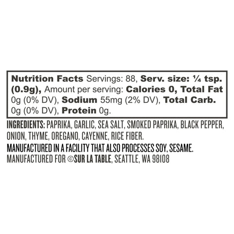 Sur La Table All-American Burger Seasoning Blend