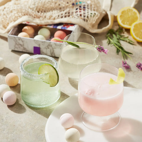 My Drink Bomb Lavender Lush Cocktail Bombs, Set of 10