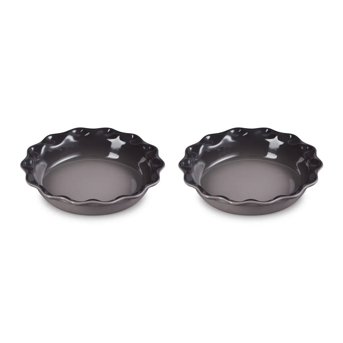Le Creuset Heritage 2-Piece Fluted Pie Dish Set, 9"