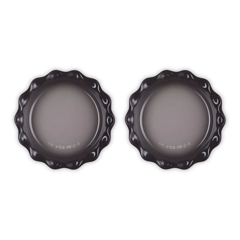 Le Creuset Heritage 2-Piece Fluted Pie Dish Set, 9"