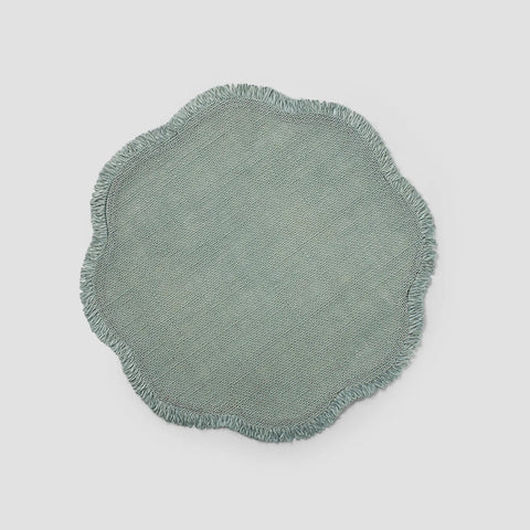 Sur La Table Scalloped Jute Placemat