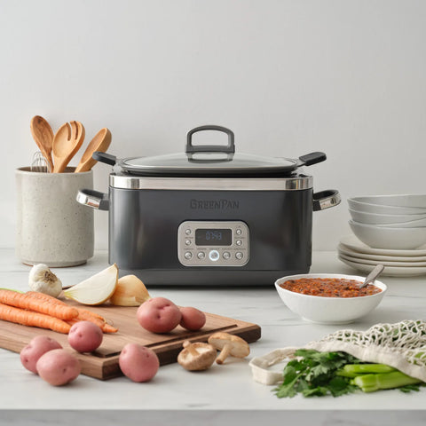 GreenPan Elite Slow Cooker, 6 qt.