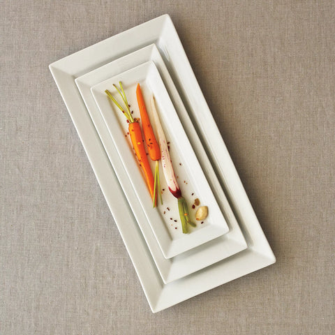 Sur La Table Porcelain Platters, Set of 3