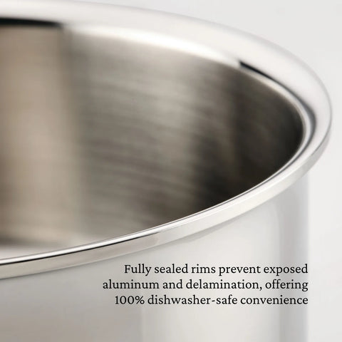 Hestan ProBond® Luxe Stainless Steel 7-Piece Cookware Set