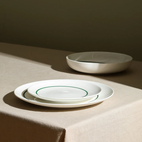 Stone Lain Luna Porcelain 12-Piece Dinnerware Set