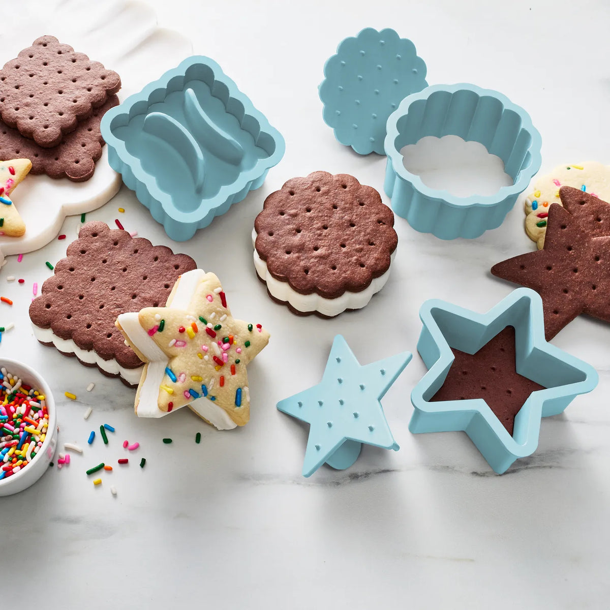 Ice Cream Sandwich Molds, Set of 3
