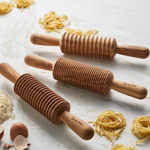 Sur La Table Olivewood Tagliatelle Pasta Roller