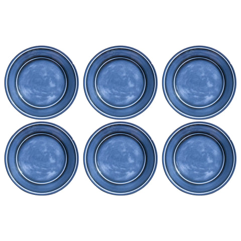 Tar Hong Madison Melamine Dinner Plates, Set of 6