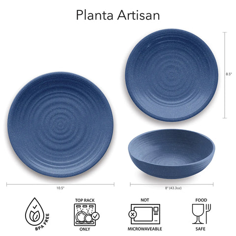 Tar Hong Planta Salad Plates, Set of 6