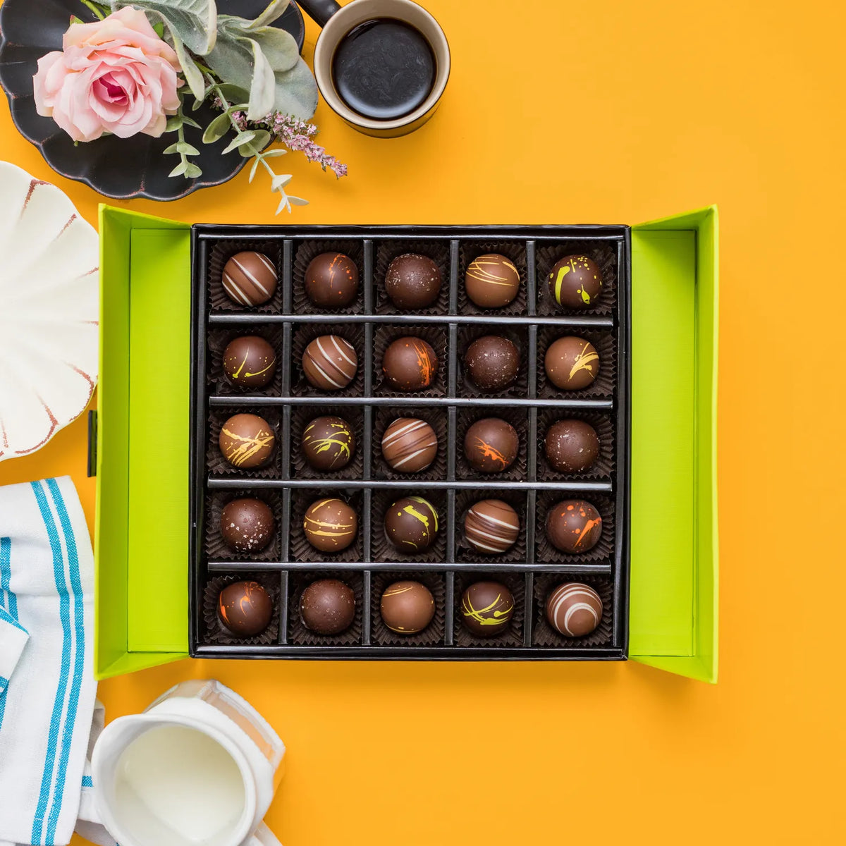 Norman Love Confections 25-Piece Truffle Box