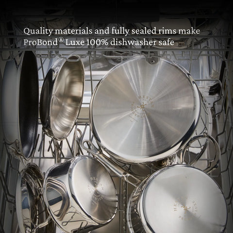 Hestan ProBond Luxe Stainless Steel Saucier with Lid, 2qt.