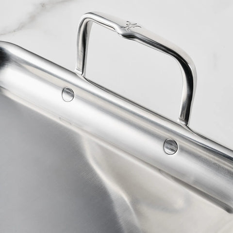 Hestan Provisions Stainless Steel Double Burner Griddle