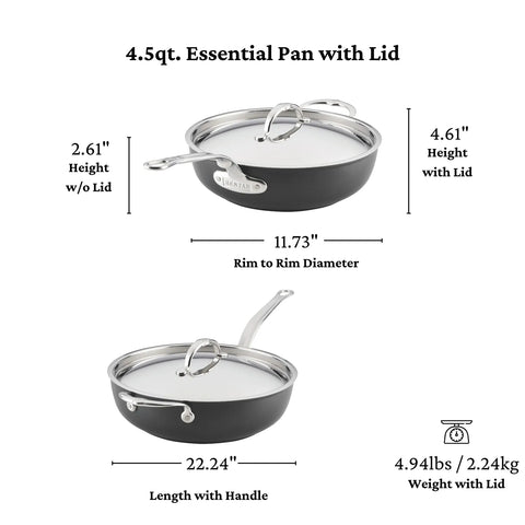Hestan TITUM® Fusion Nonstick 10-Piece Cookware Set