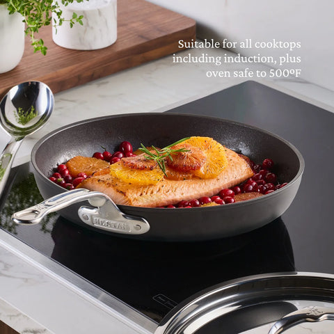 Hestan TITUM® Fusion Nonstick Set of 3 Skillets, 8", 11", $ 12.5"