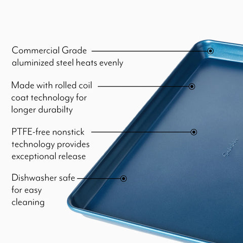 Sur La Table Sapphire Elite Half-Sheet Pans, Set of 2